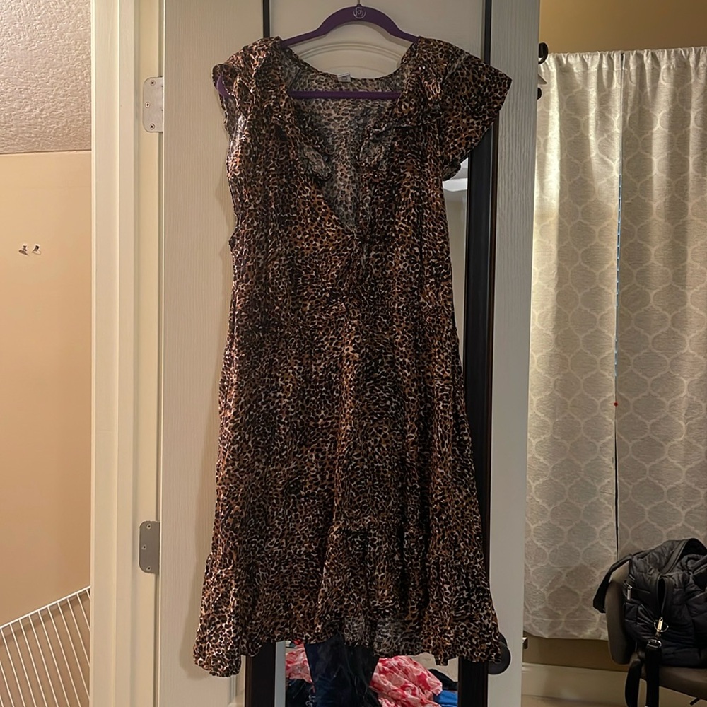 Old Navy xxl dress cheetah print